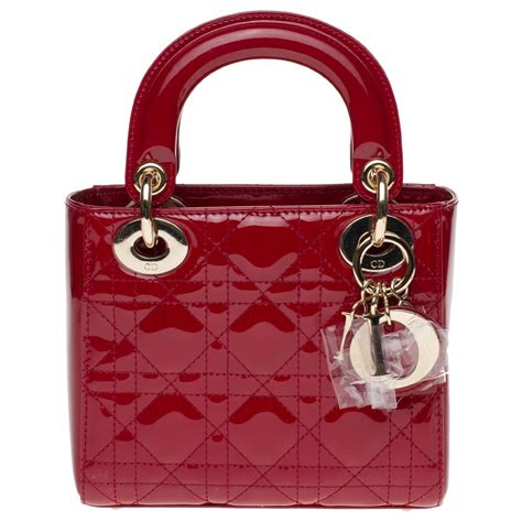 sac a main dior rouge|sac de luxe dior.